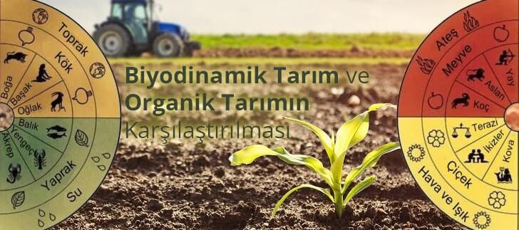 <b>Biyodinamik Tarım</b> ve <b>Organik Tarımın</b> Karşılaştırılması